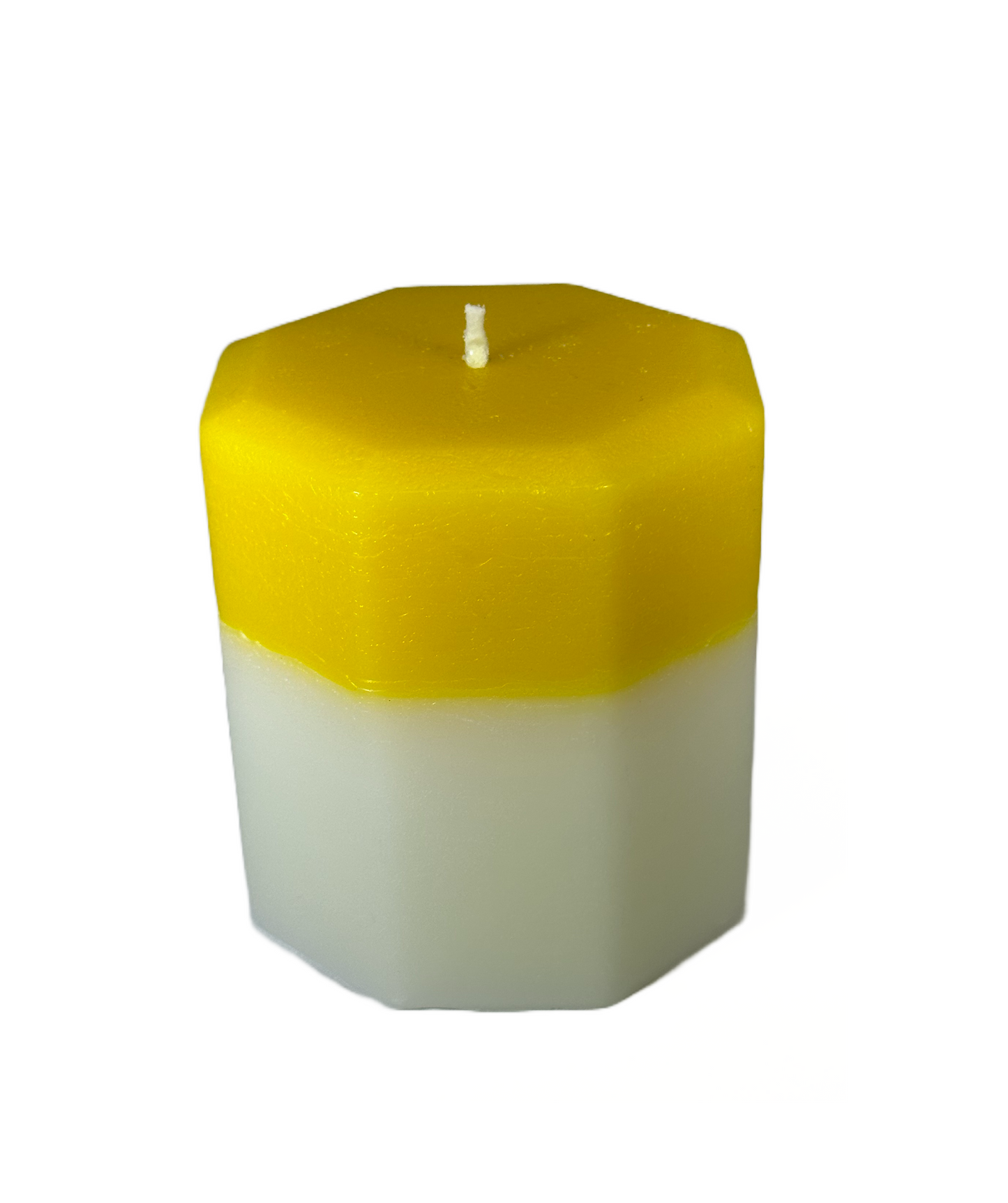 Octagon - White Tea Scent, Yellow/White