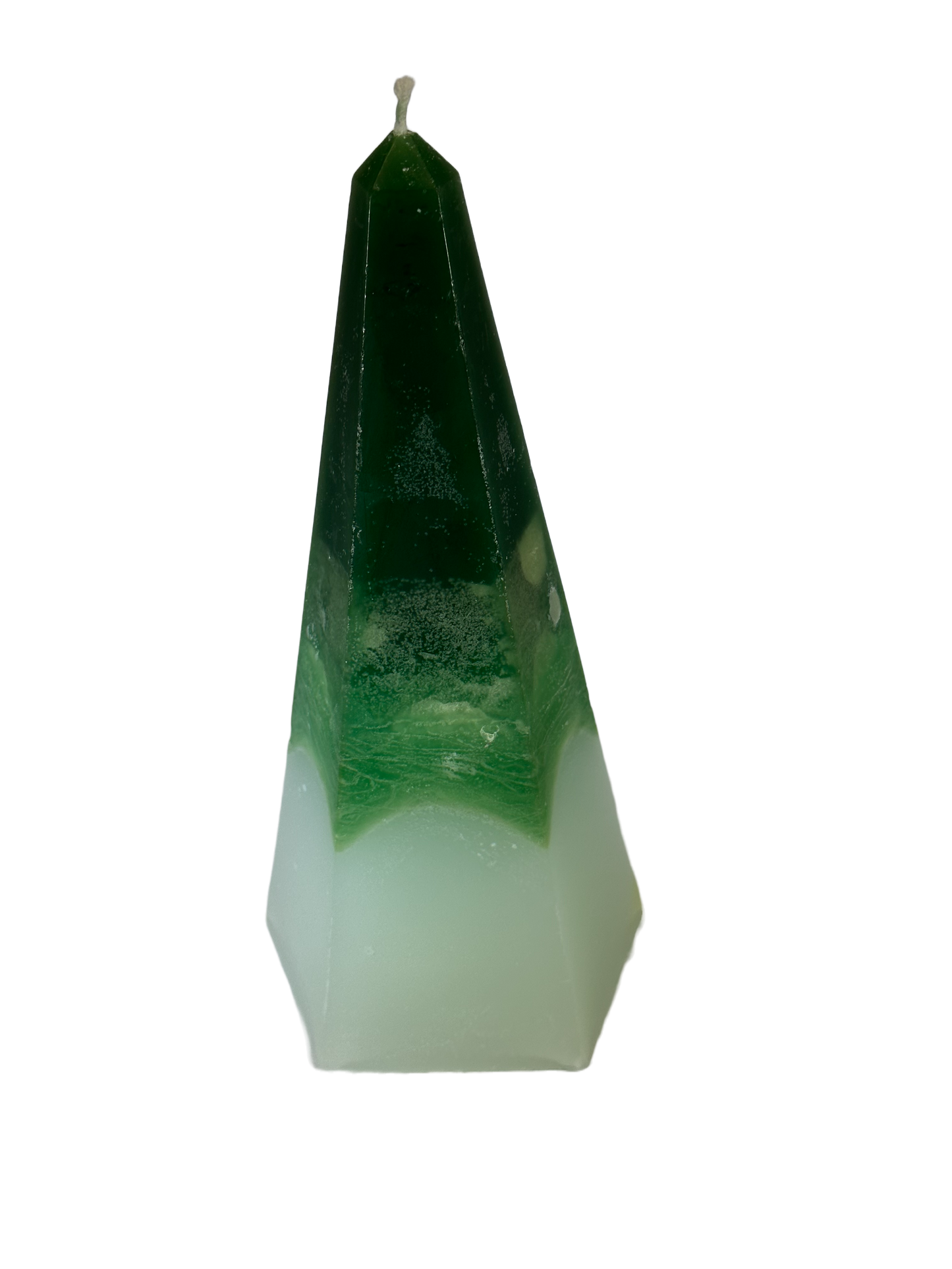 Pentagon Pyramid - Unscented, Green/White