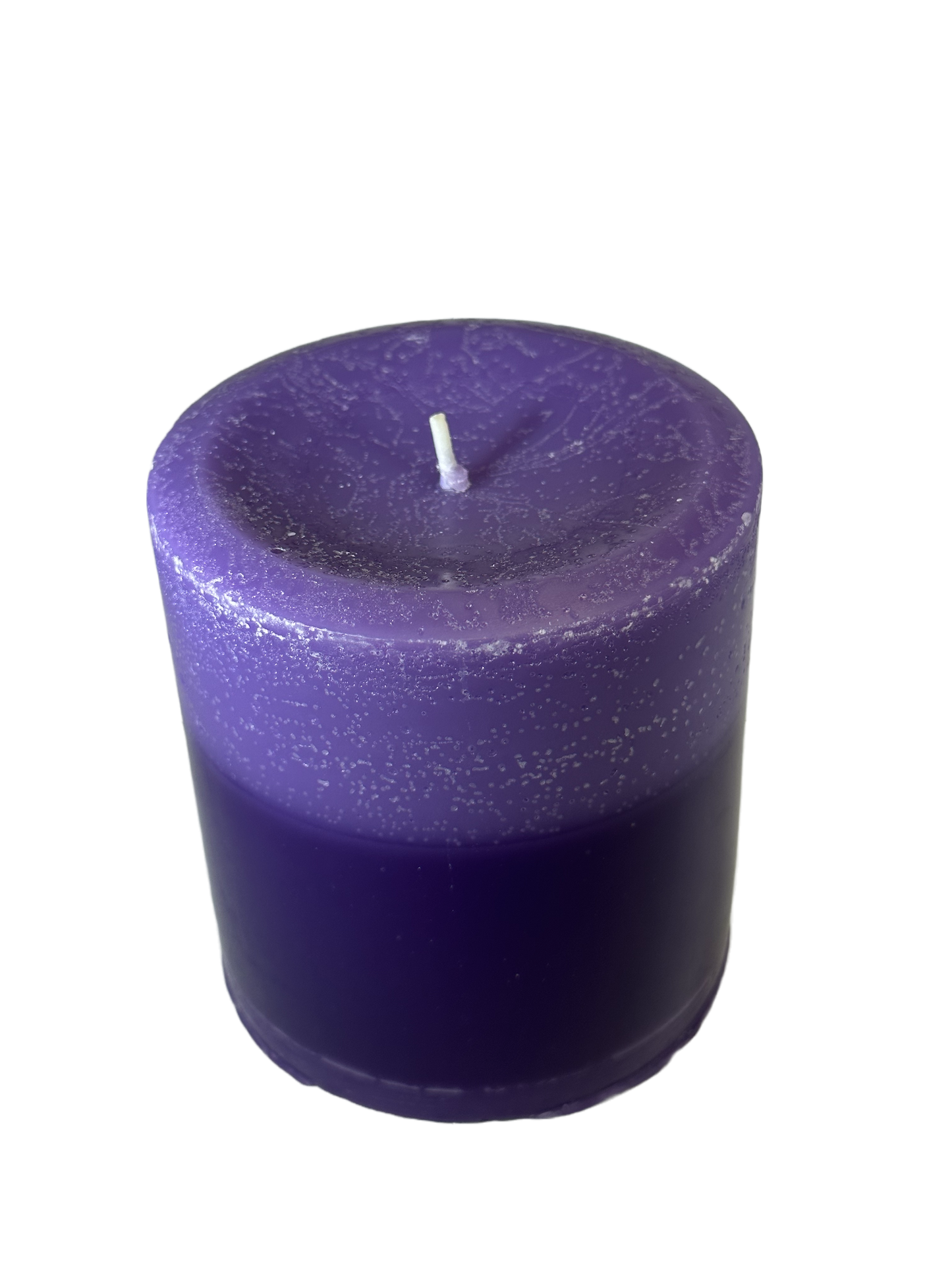 Round - Small, White Sage & Lavender Scent, Purple/Violet