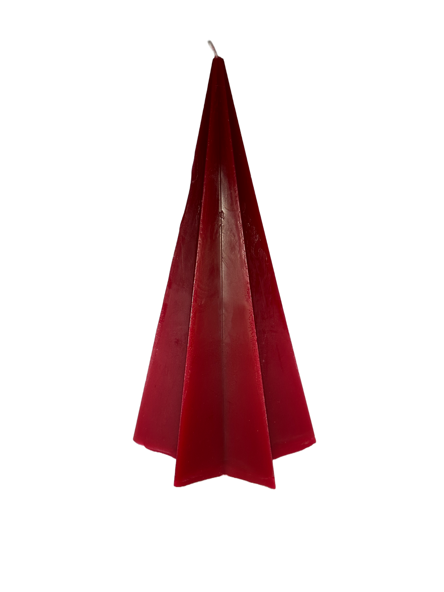 Star Pyramid - Frosted Juniper, Red