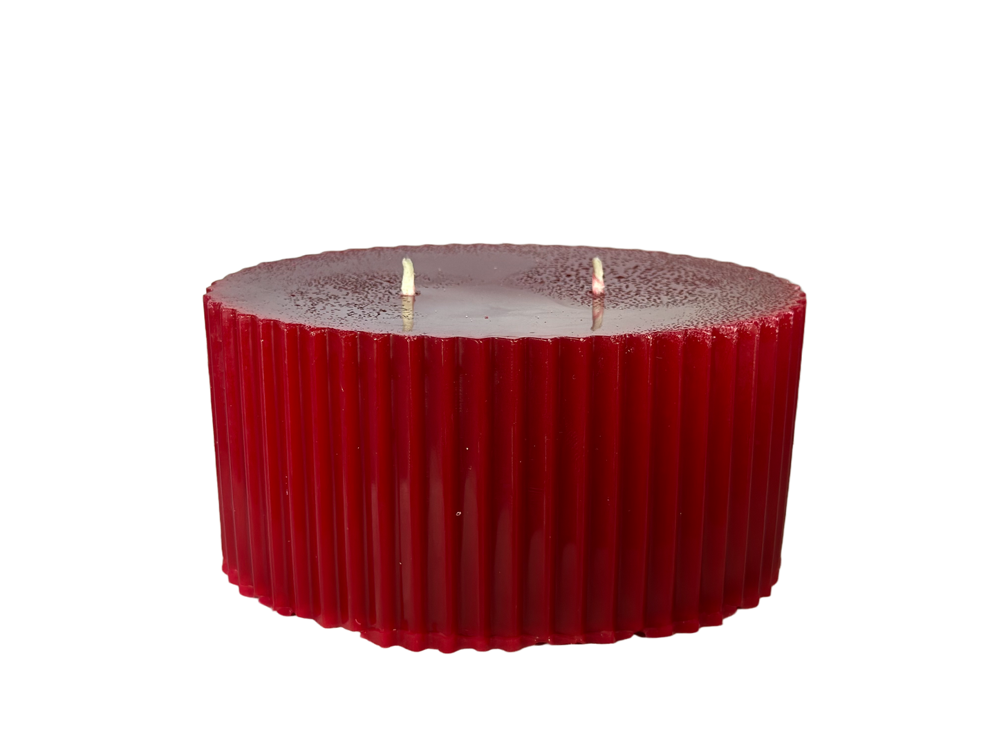 Fluted Oval Wide - 2 Wick