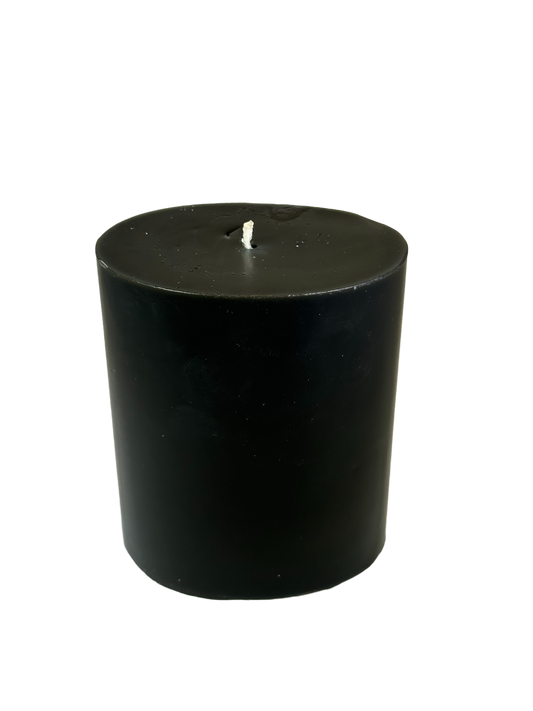 Oval Pillar - Ginger and Spice, Black