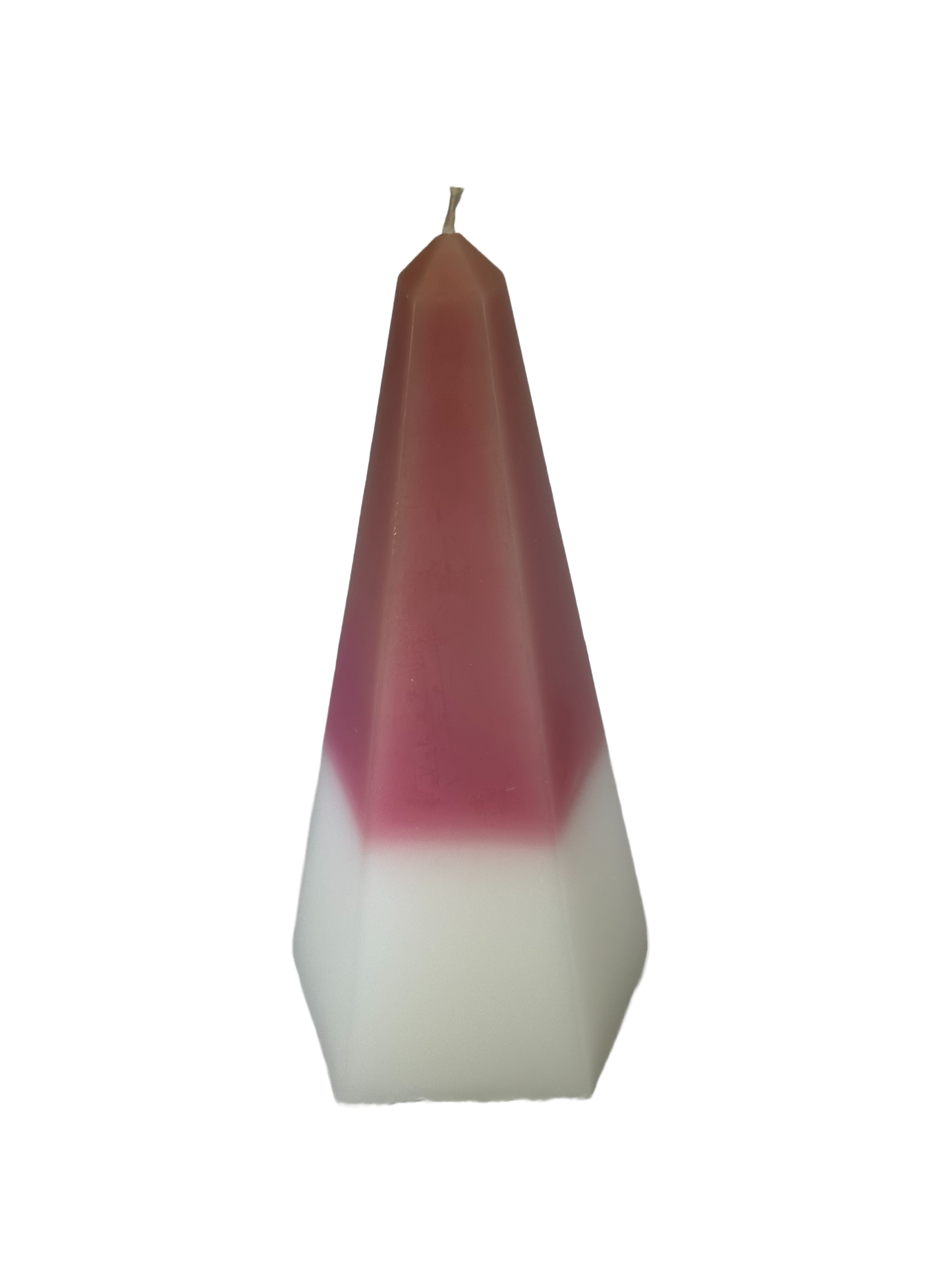 Pentagon Pyramid - Japanese Cherry Blossoms Scent, Pink/White