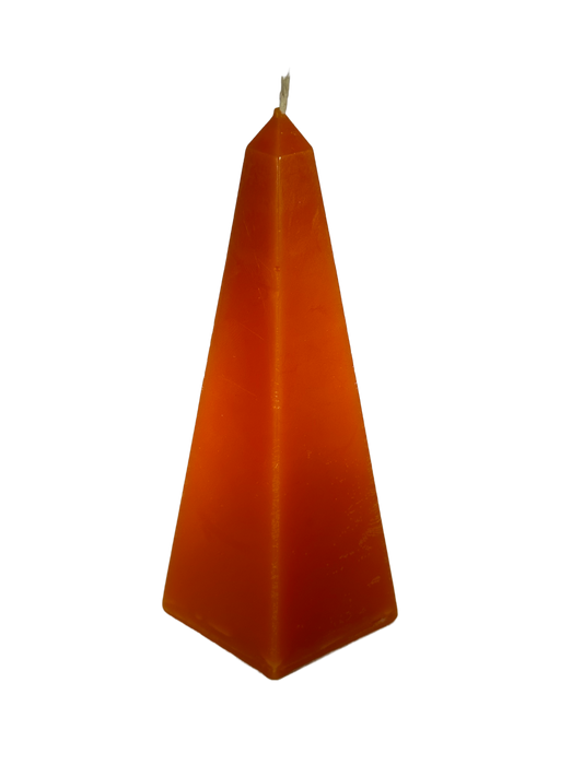 Pentagon Pyramid - Ginger and Spice, Orange