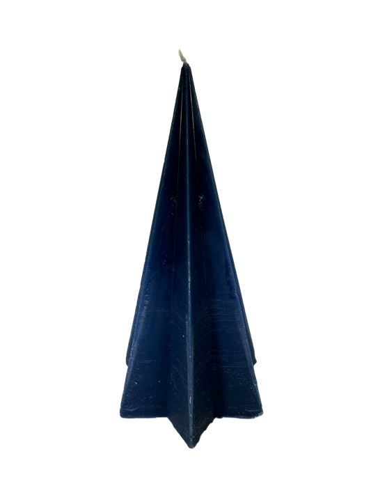 Star Pyramid - White Tea Scent, Navy Blue