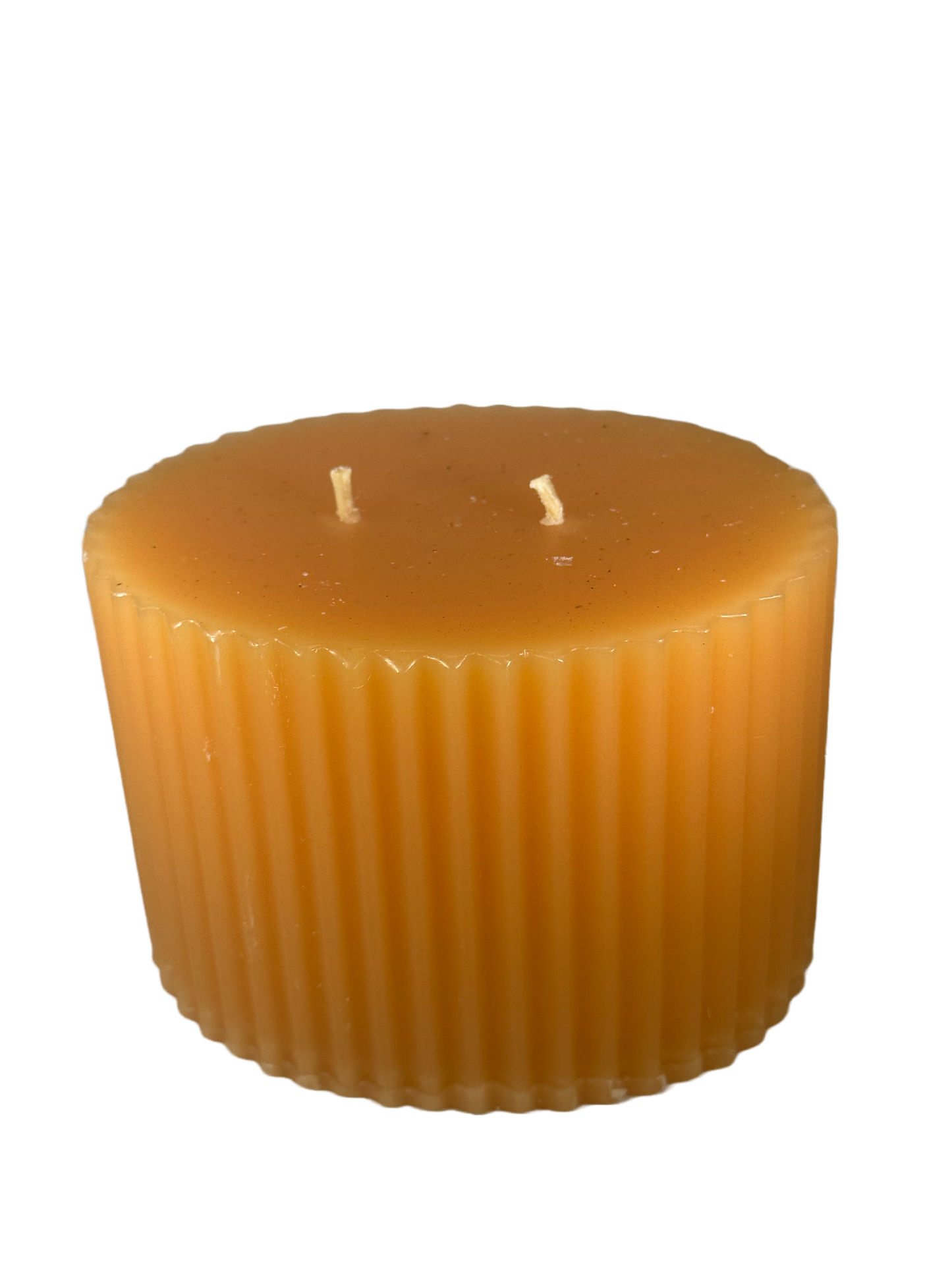 Fluted Oval Tall - 2 Wick